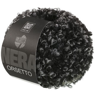 Lana Grossa ORSETTO Moulinè (Nera)