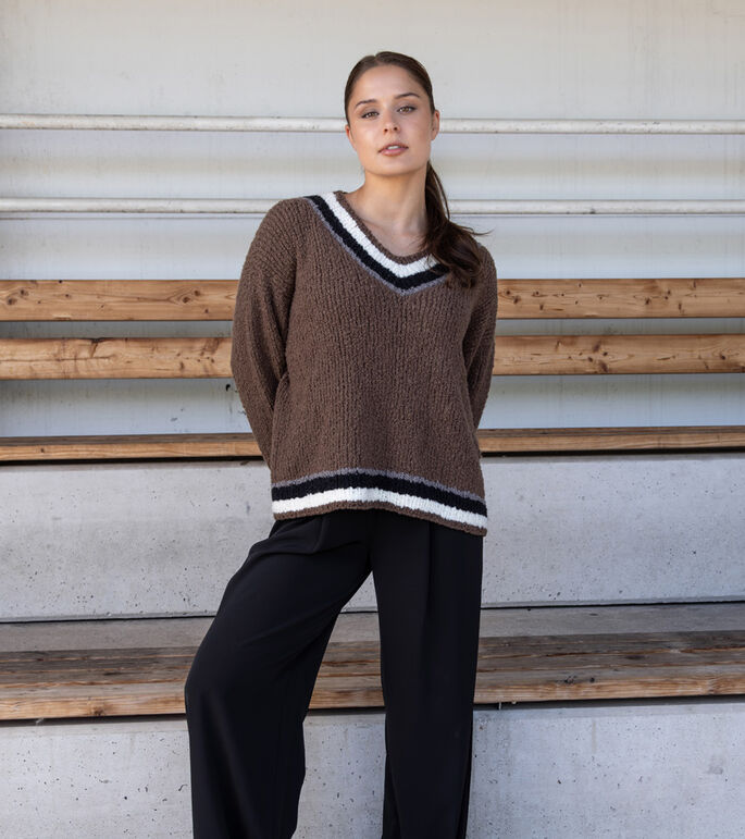 Lana Grossa TOP-DOWN PULLOVER Orsettini