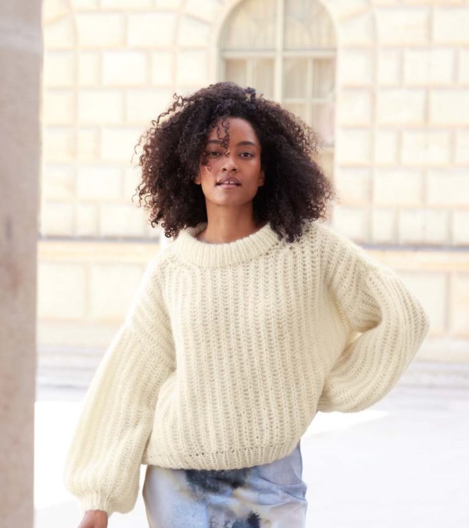 Lana Grossa PULLOVER Mohair di Gio