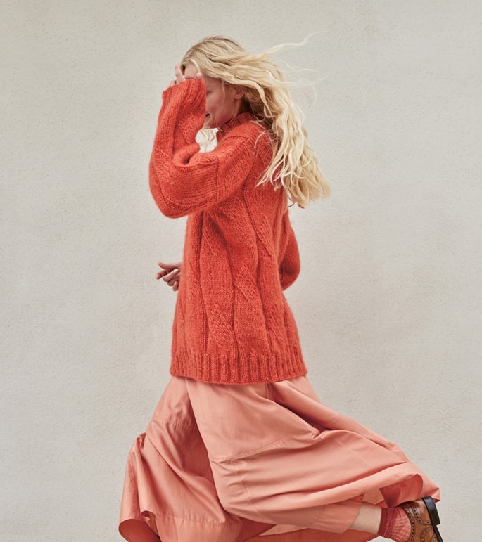 Lana Grossa OVERSIZED PULLOVER Mohair di Gio