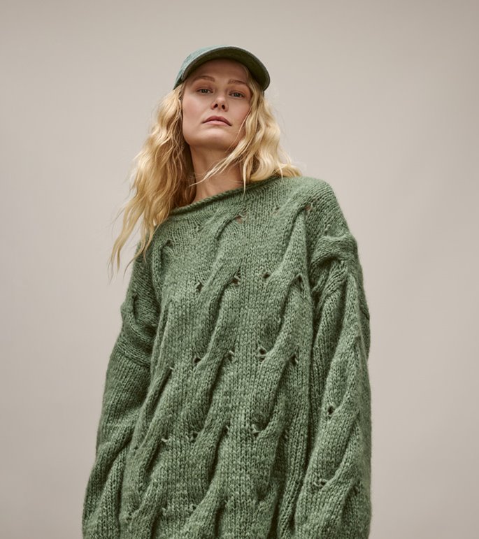 Lana Grossa OVERSIZED-SWEATER Mohair di Gio